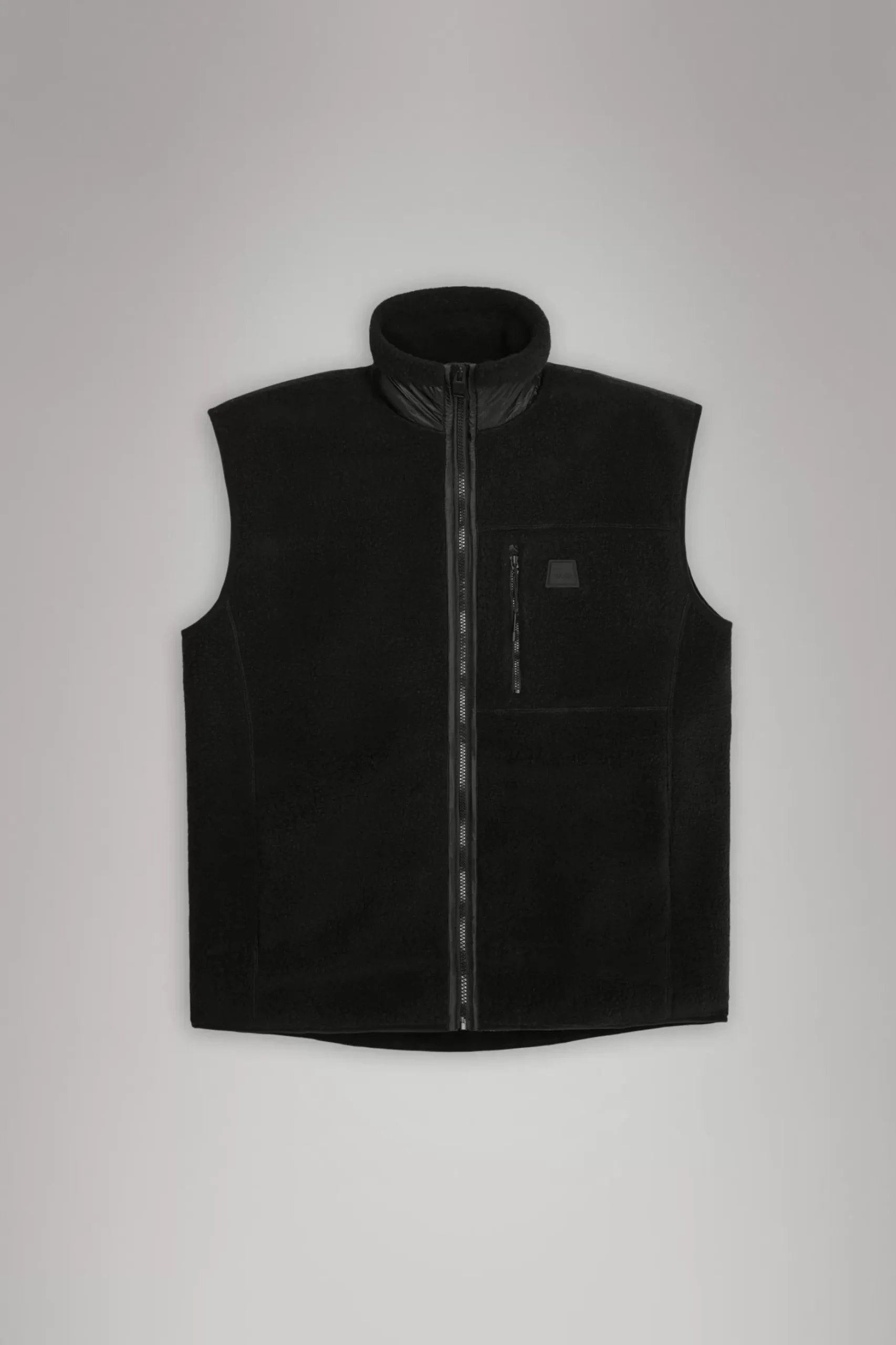 Rains Fleece Jakker|Fleece Jakker<Addis Fleece Crewneck Black