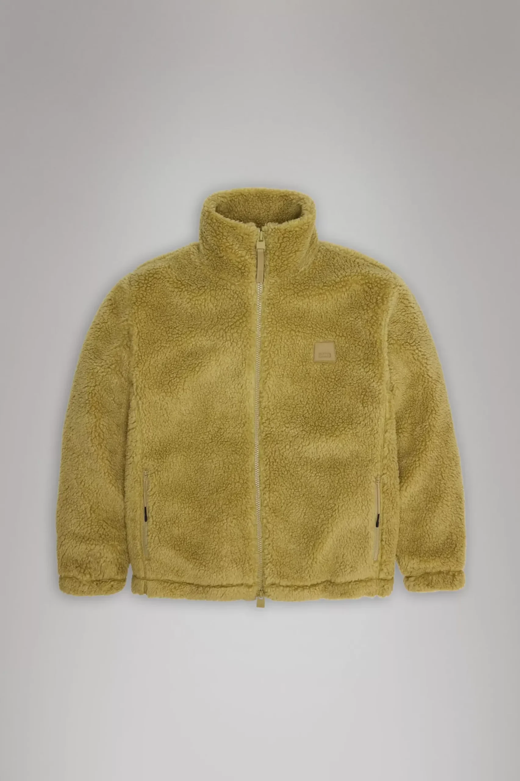 Rains Fleece Jakker|Fleece Jakker<Addis Fleece Crewneck Khaki