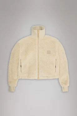 Rains Fleece Jakker|Fleece Jakker<Addis Fleece Crewneck Sand