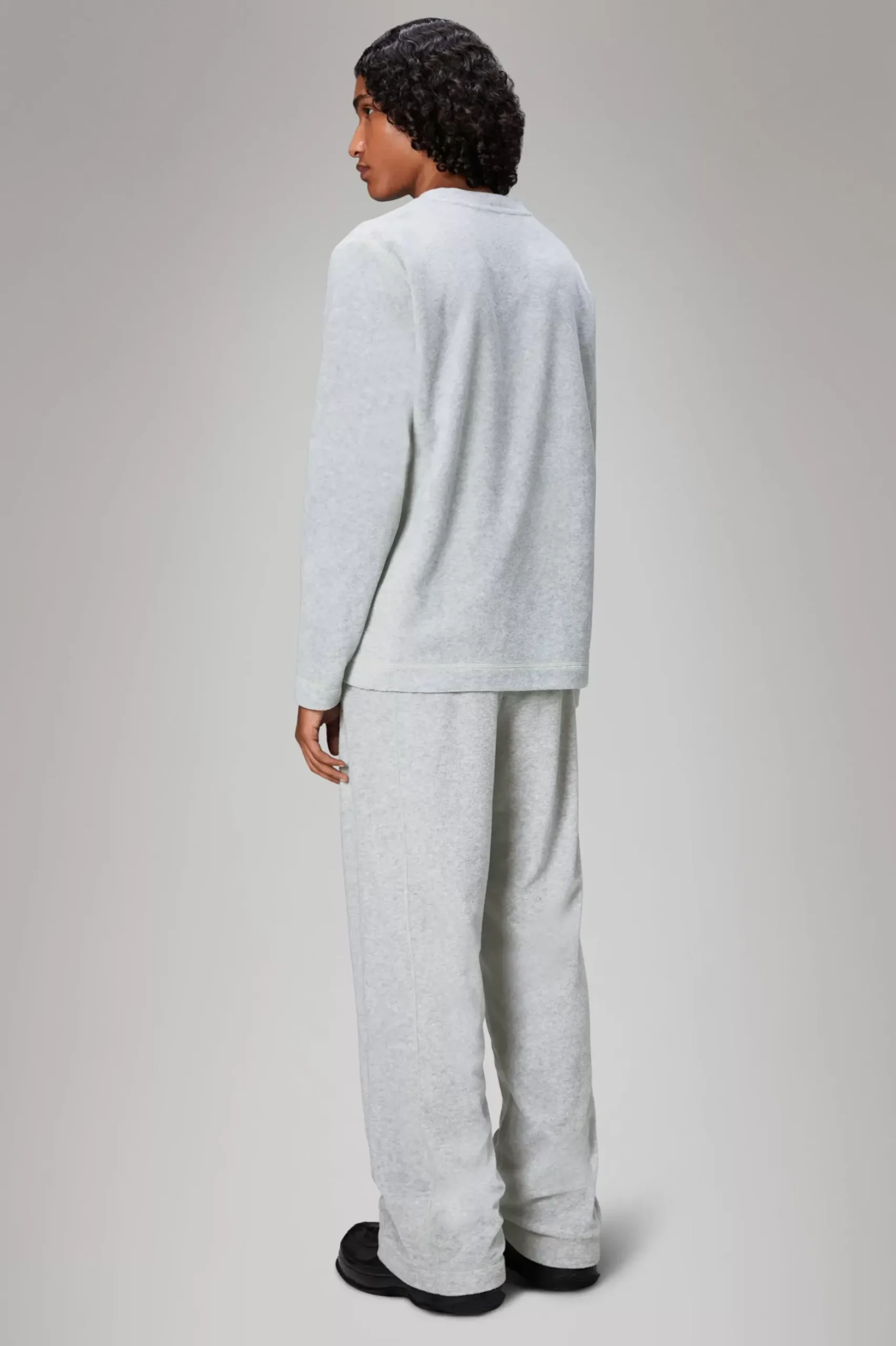 Rains Fleece Jakker|Fleece Jakker<Addis Fleece Crewneck GreyMelange