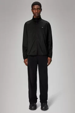 Rains Fleece Jakker|Fleece Jakker<Addis Fleece Crewneck Black