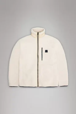 Rains Fleece Jakker|Fleece Jakker<Addis Fleece Crewneck Dune