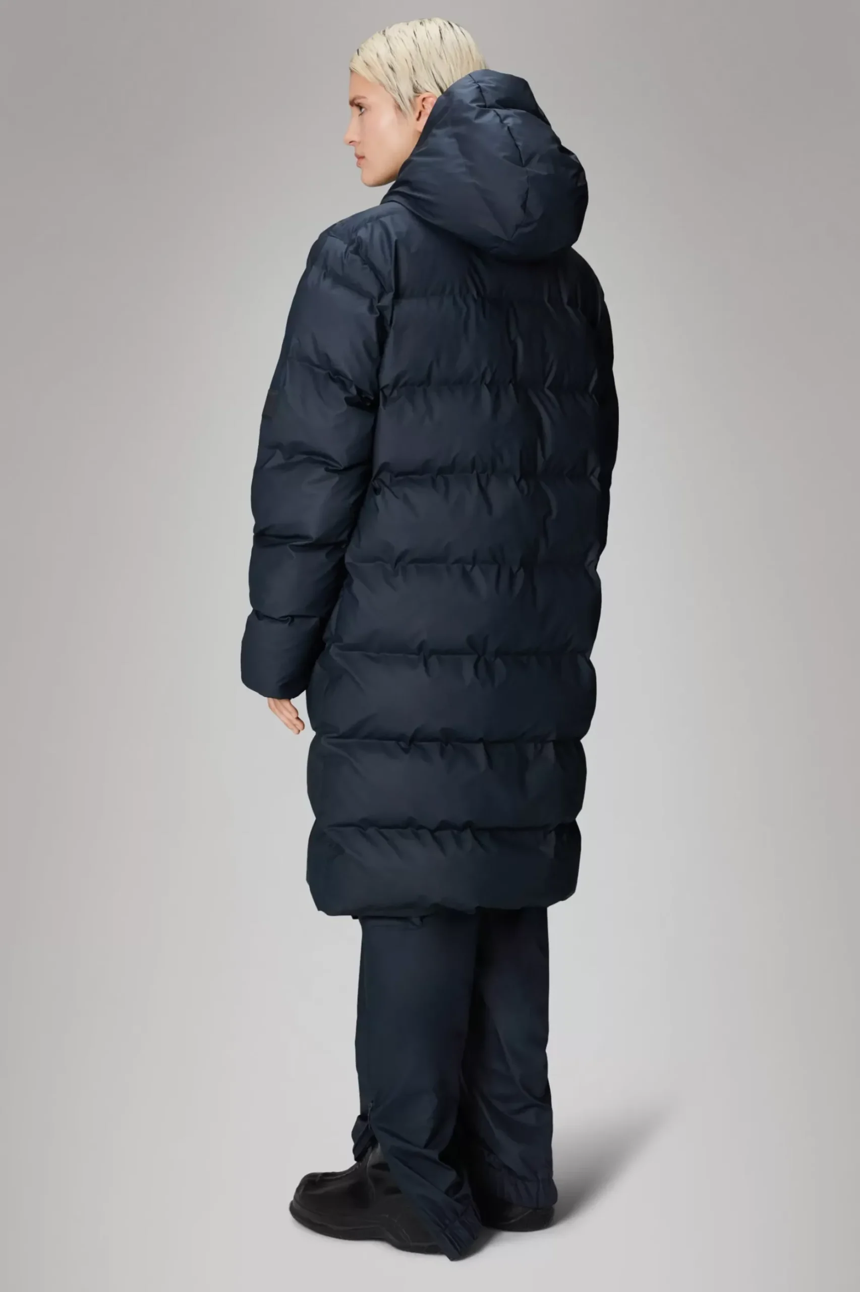 Rains Puffers|Vinterjakker<Alta Longer Puffer Jacket Navy