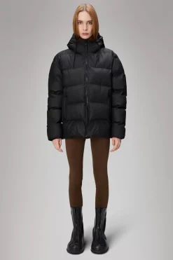 Rains Puffers|Vinterjakker<Alta Longer Puffer Jacket Black