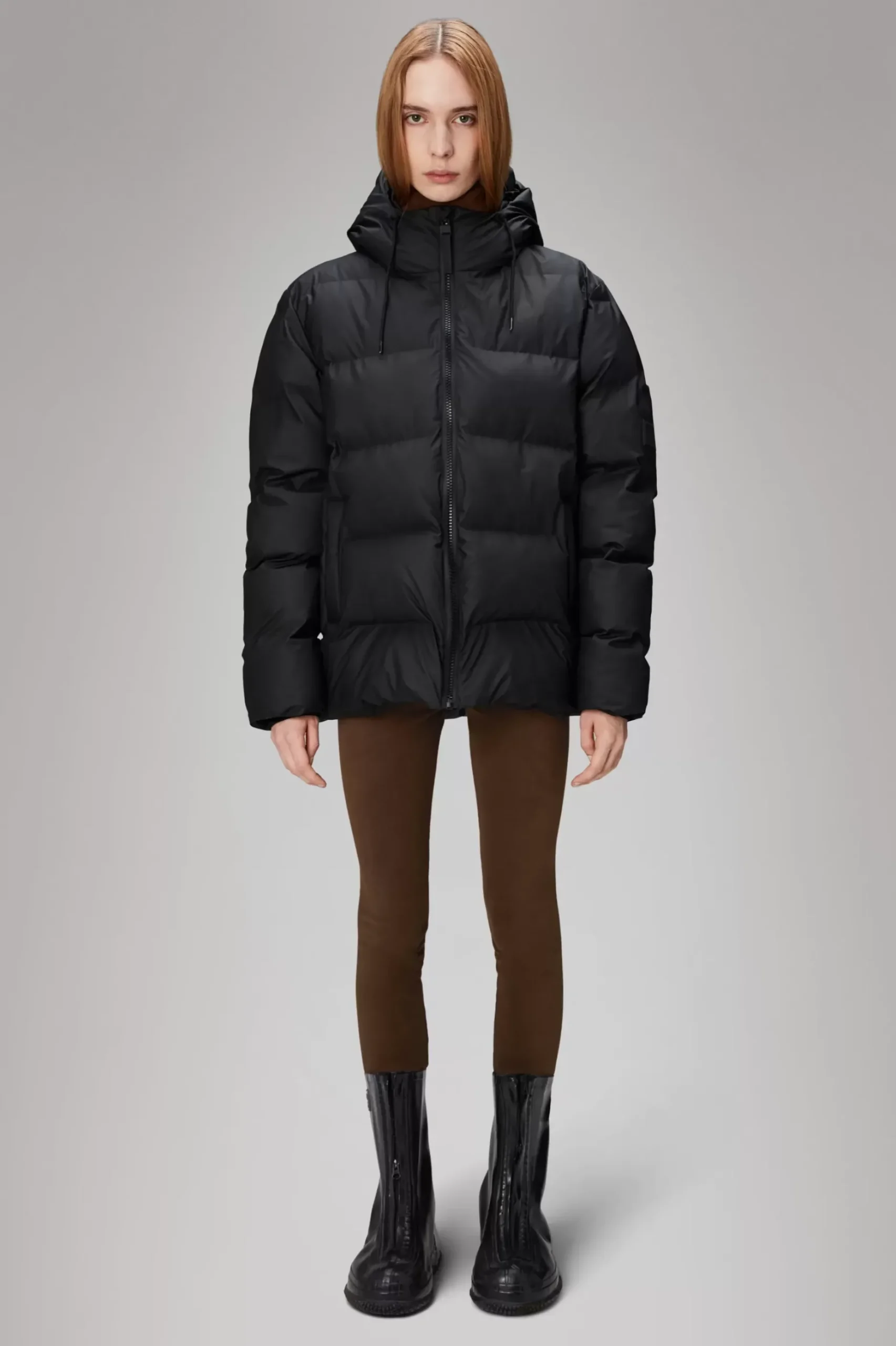 Rains Puffers|Vinterjakker<Alta Longer Puffer Jacket Black
