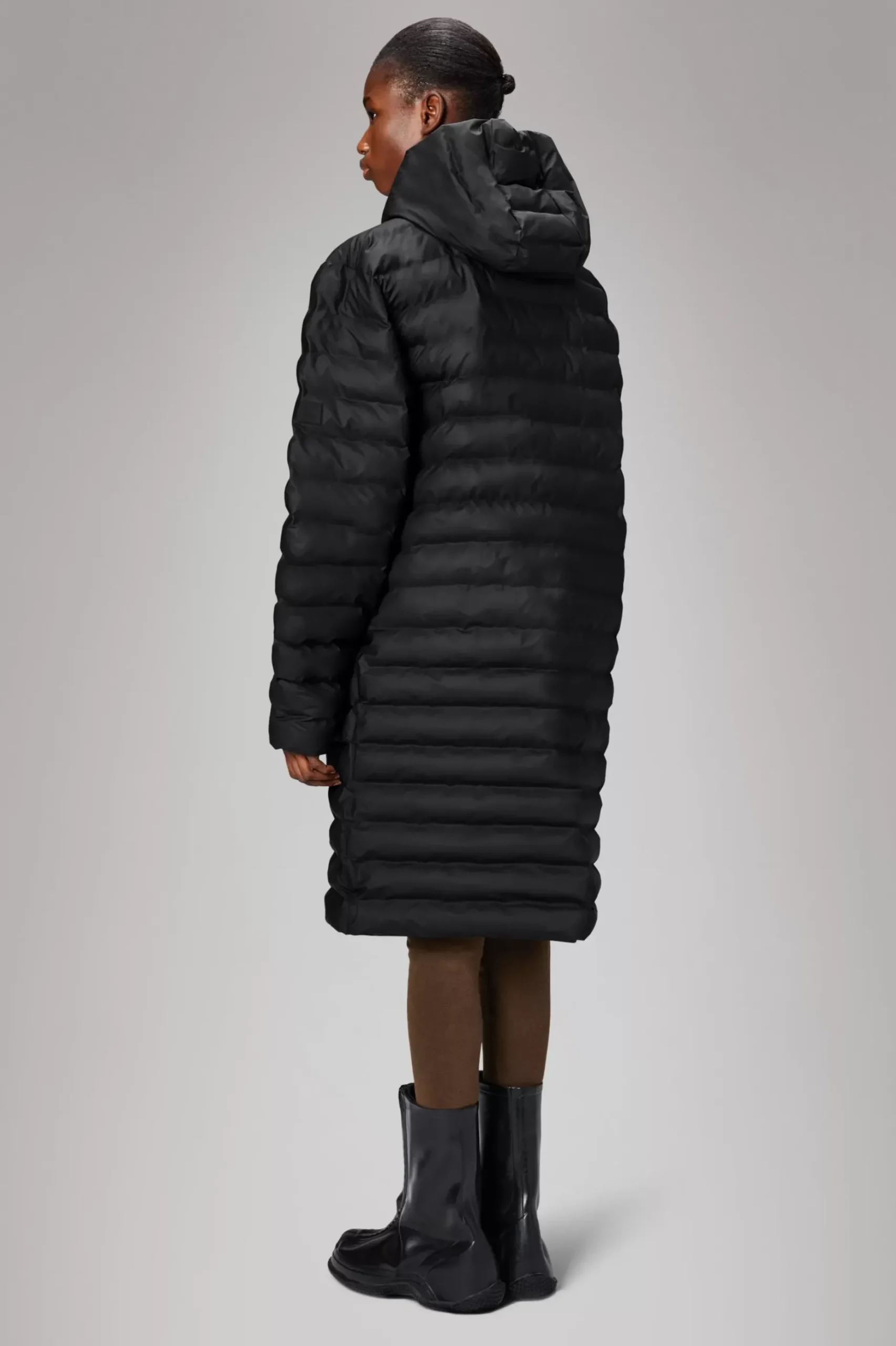 Rains Puffers|Vinterjakker<Alta Longer Puffer Jacket Black