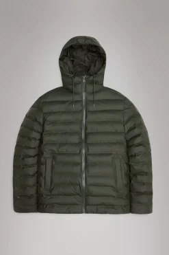 Rains Puffers|Vinterjakker<Alta Longer Puffer Jacket Green