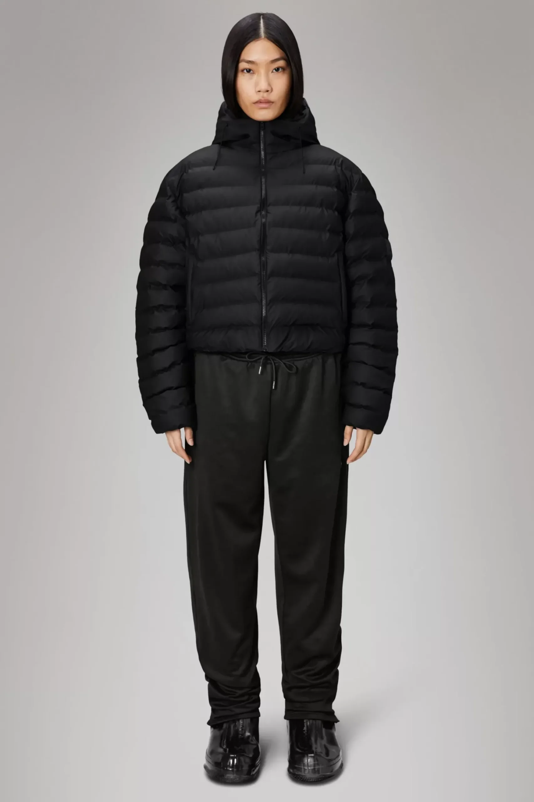 Rains Puffers|Vinterjakker<Alta Longer Puffer Jacket Black
