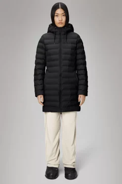 Rains Puffers|Vinterjakker<Alta Longer Puffer Jacket Black