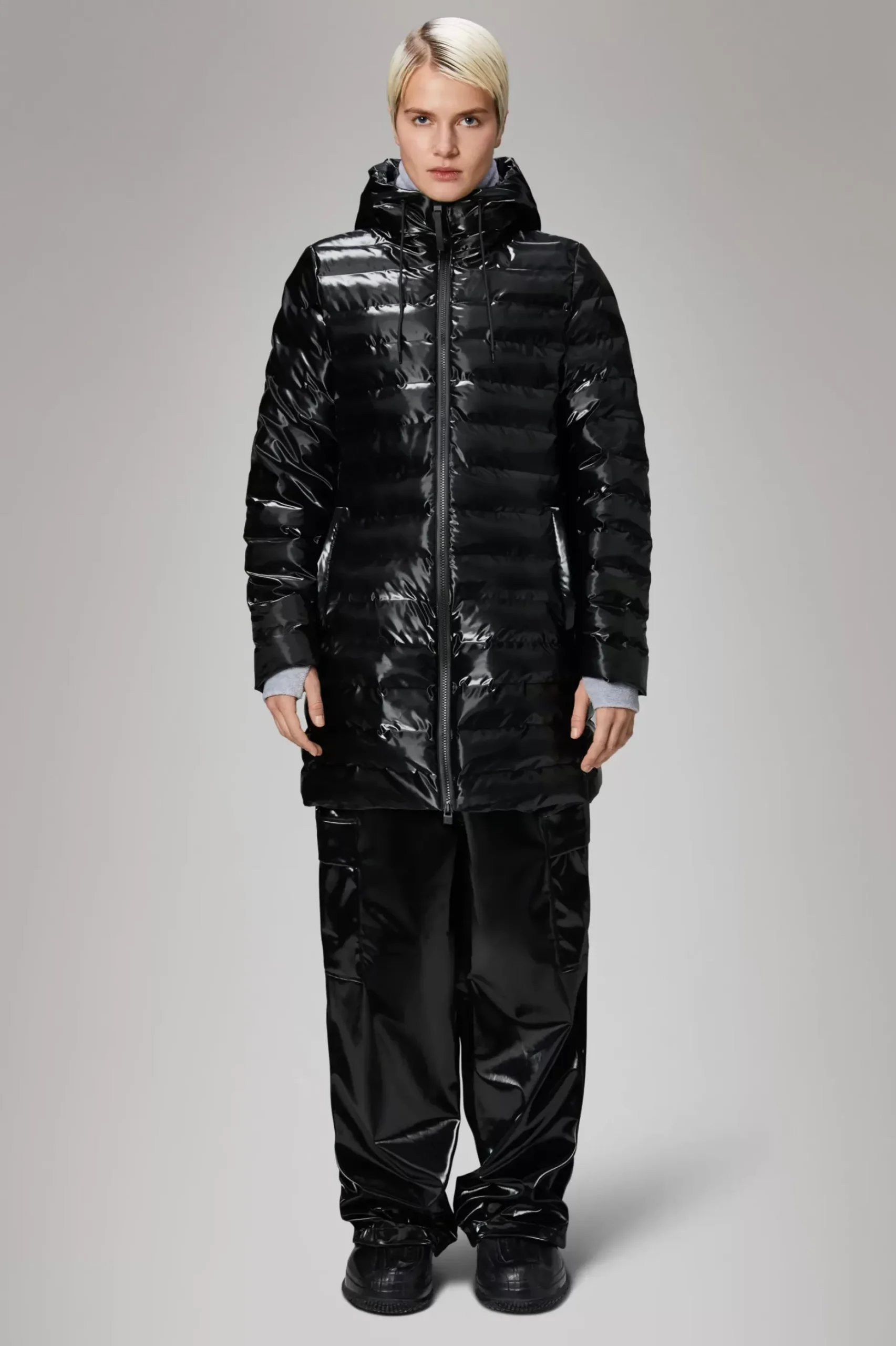 Rains Puffers|Vinterjakker<Alta Longer Puffer Jacket Night