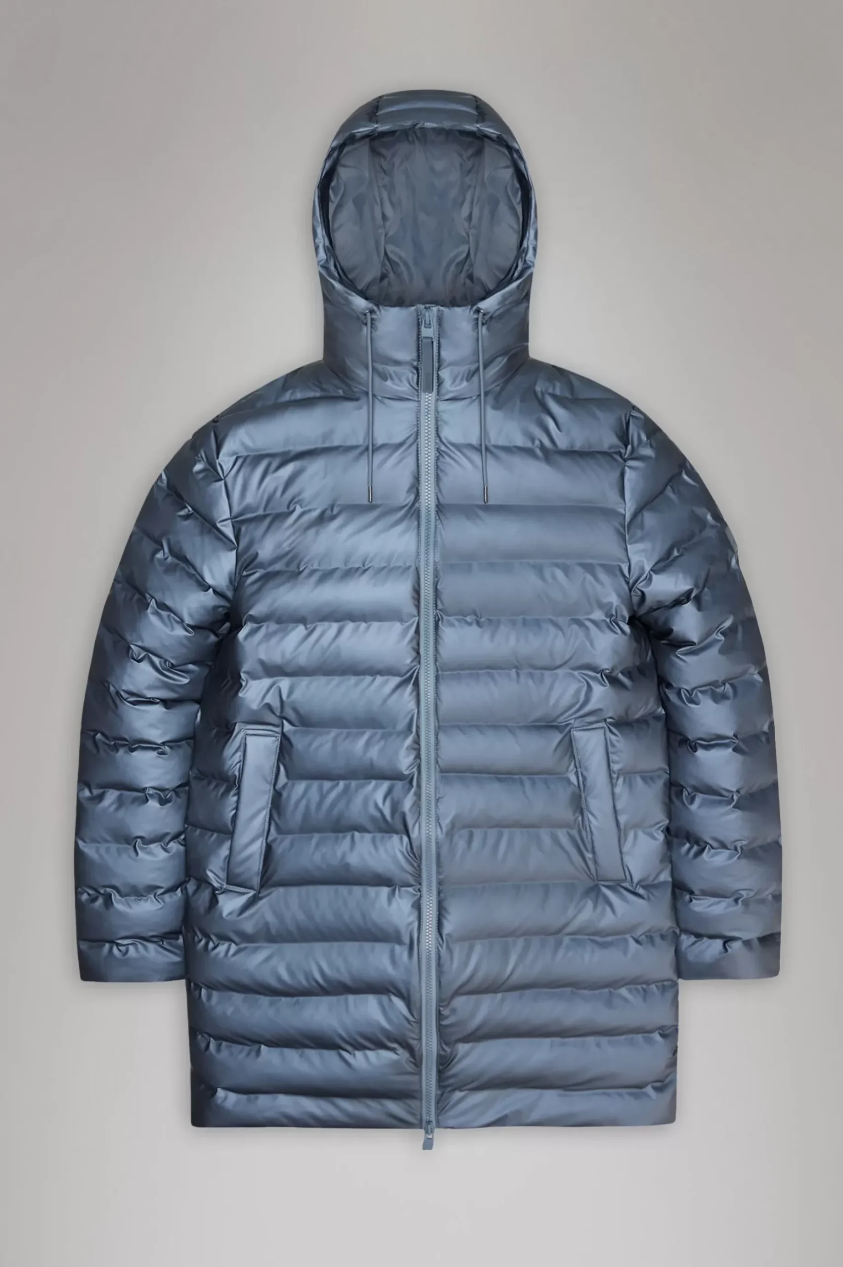Rains Puffers|Parkajakker<Alta Longer Puffer Jacket Bay