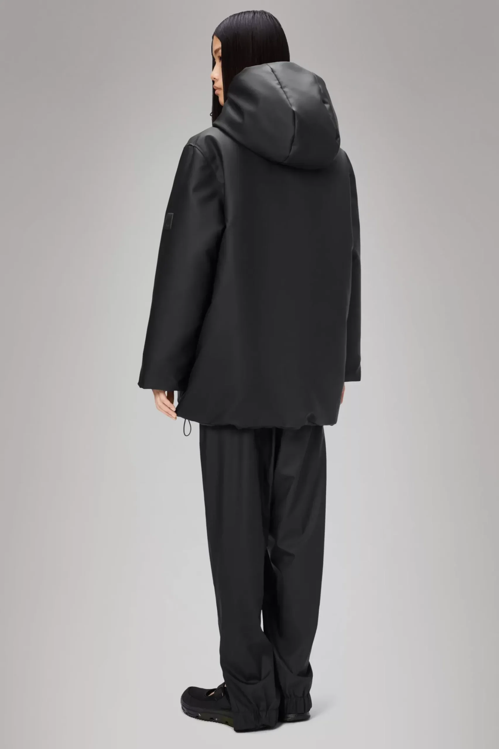 Rains Vinterjakker<Alta Longer Puffer Jacket Black