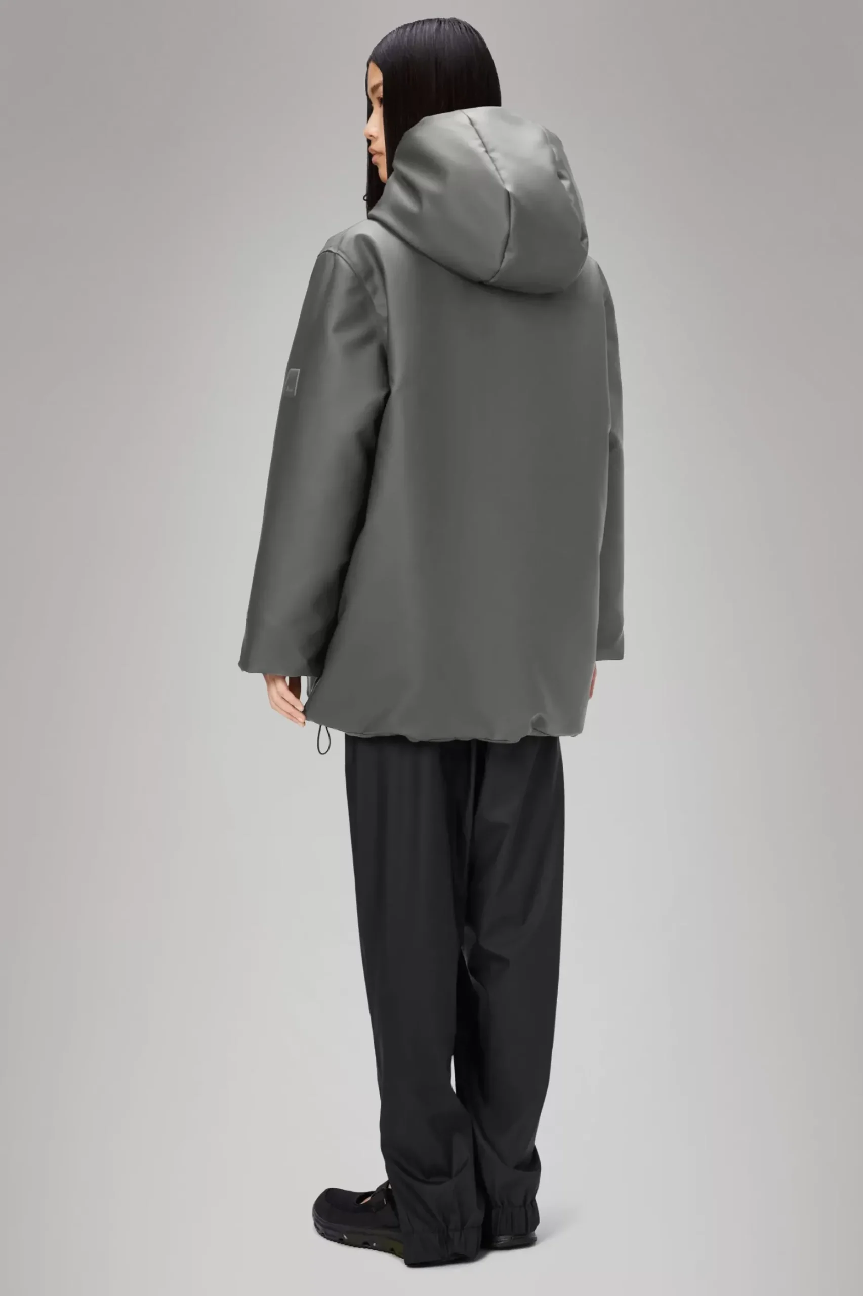 Rains Vinterjakker<Alta Longer Puffer Jacket Grey