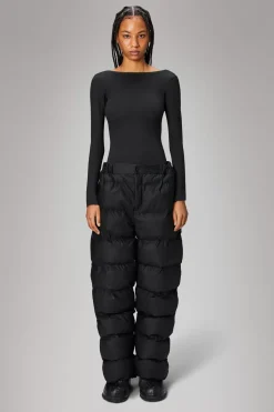 Rains Vinterjakker|Regnbukser<Alta Longer Puffer Jacket Black