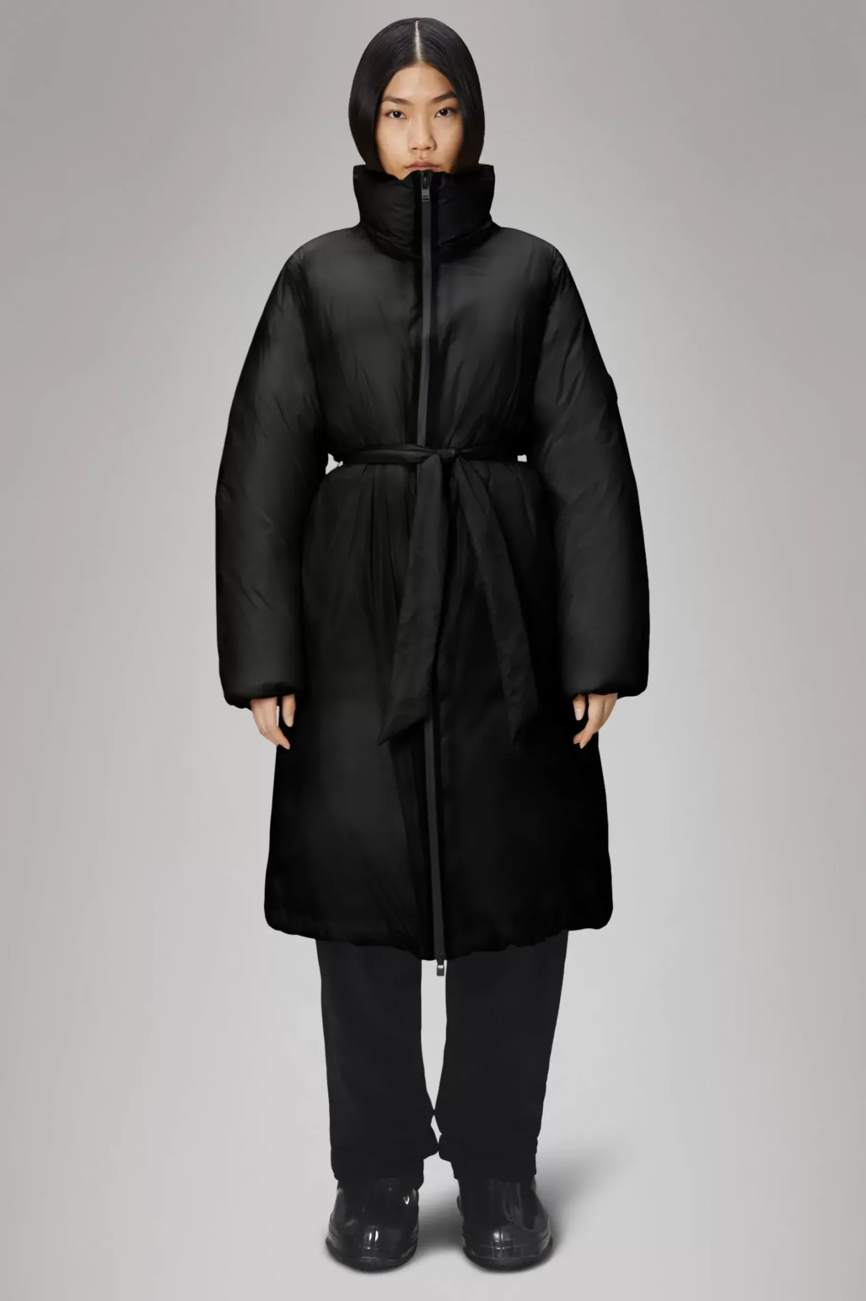 Rains Puffers|Vinterjakker<Alta Longer Puffer Jacket Black