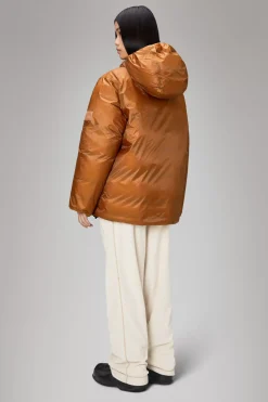 Rains Puffers|Vinterjakker<Alta Longer Puffer Jacket Rust