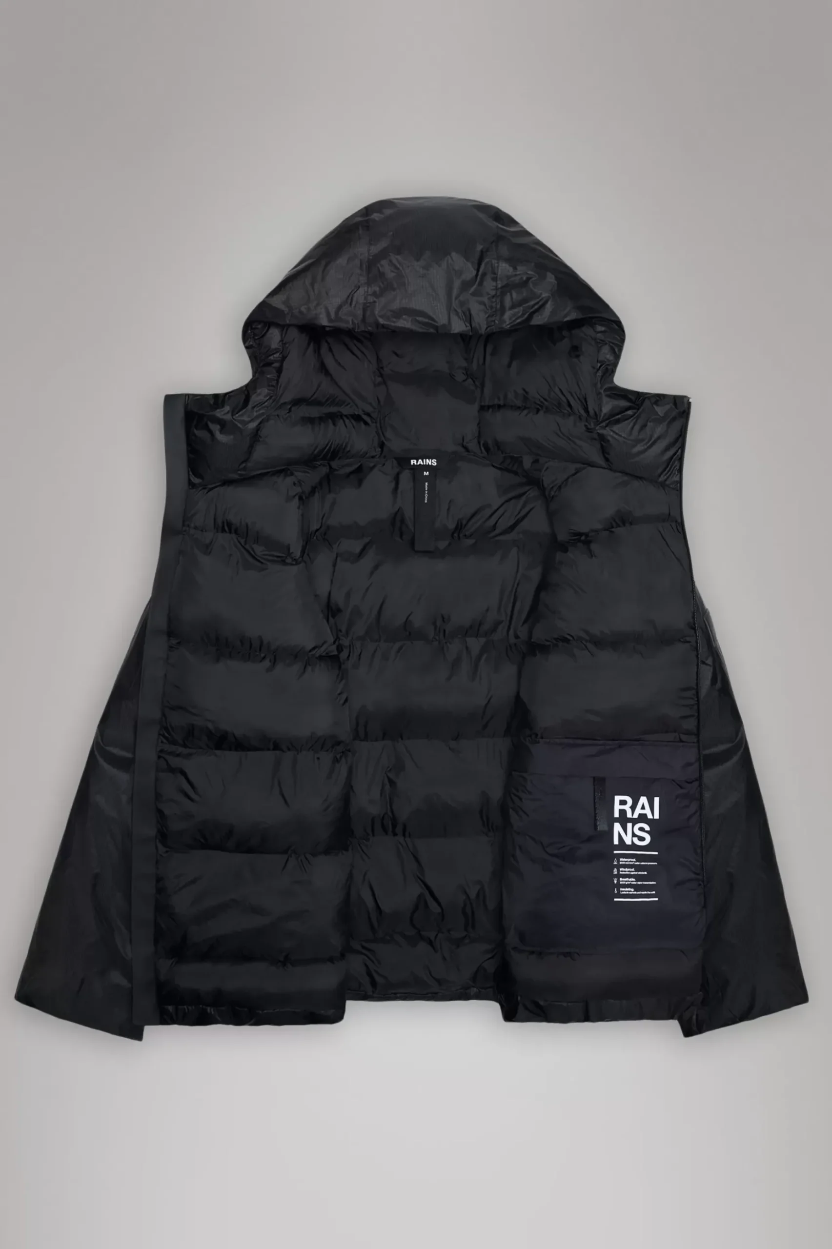 Rains Puffers|Vinterjakker<Alta Longer Puffer Jacket Black