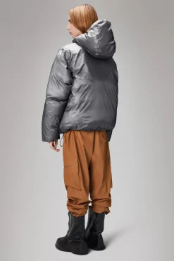 Rains Puffers|Vinterjakker<Alta Longer Puffer Jacket Grey