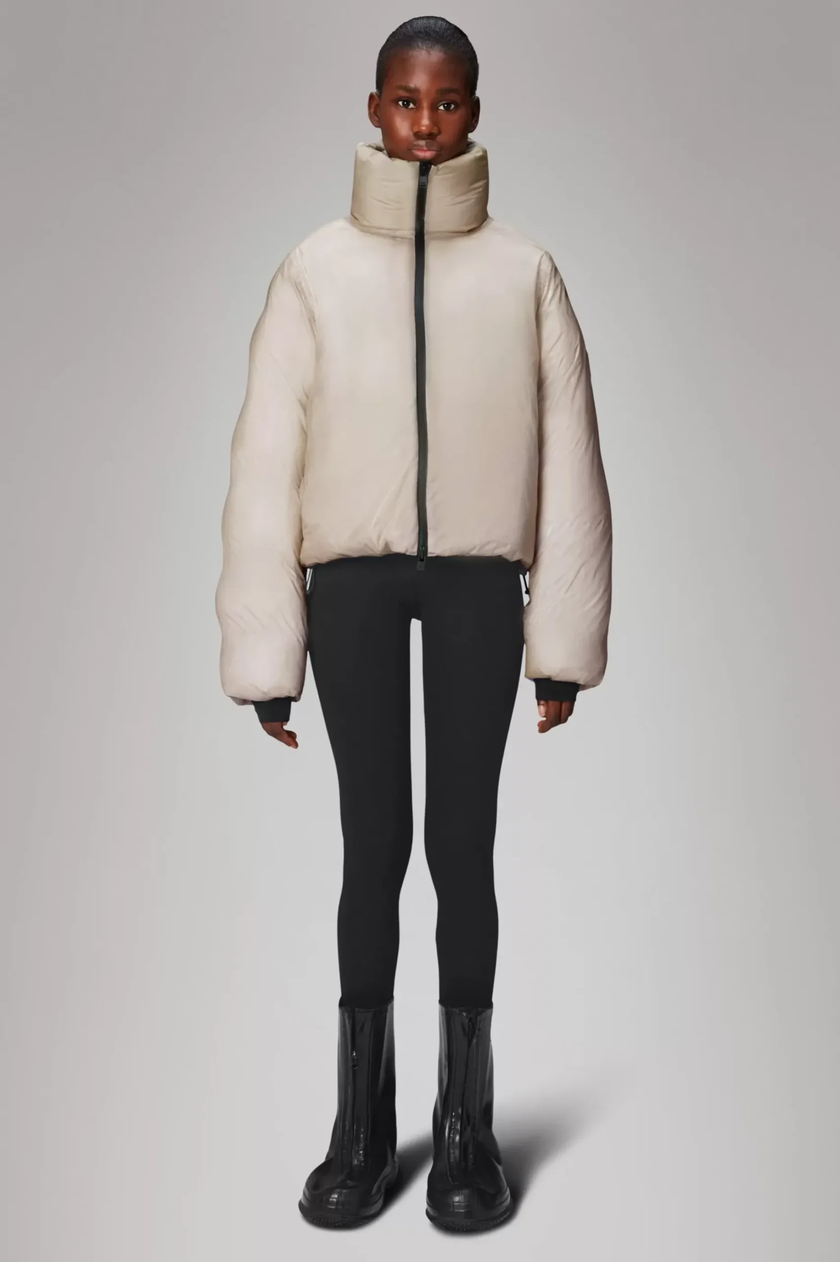 Rains Puffers|Vinterjakker<Alta Longer Puffer Jacket Dune