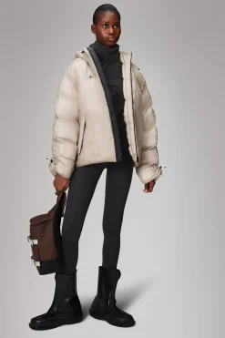 Rains Puffers|Vinterjakker<Alta Longer Puffer Jacket Dune