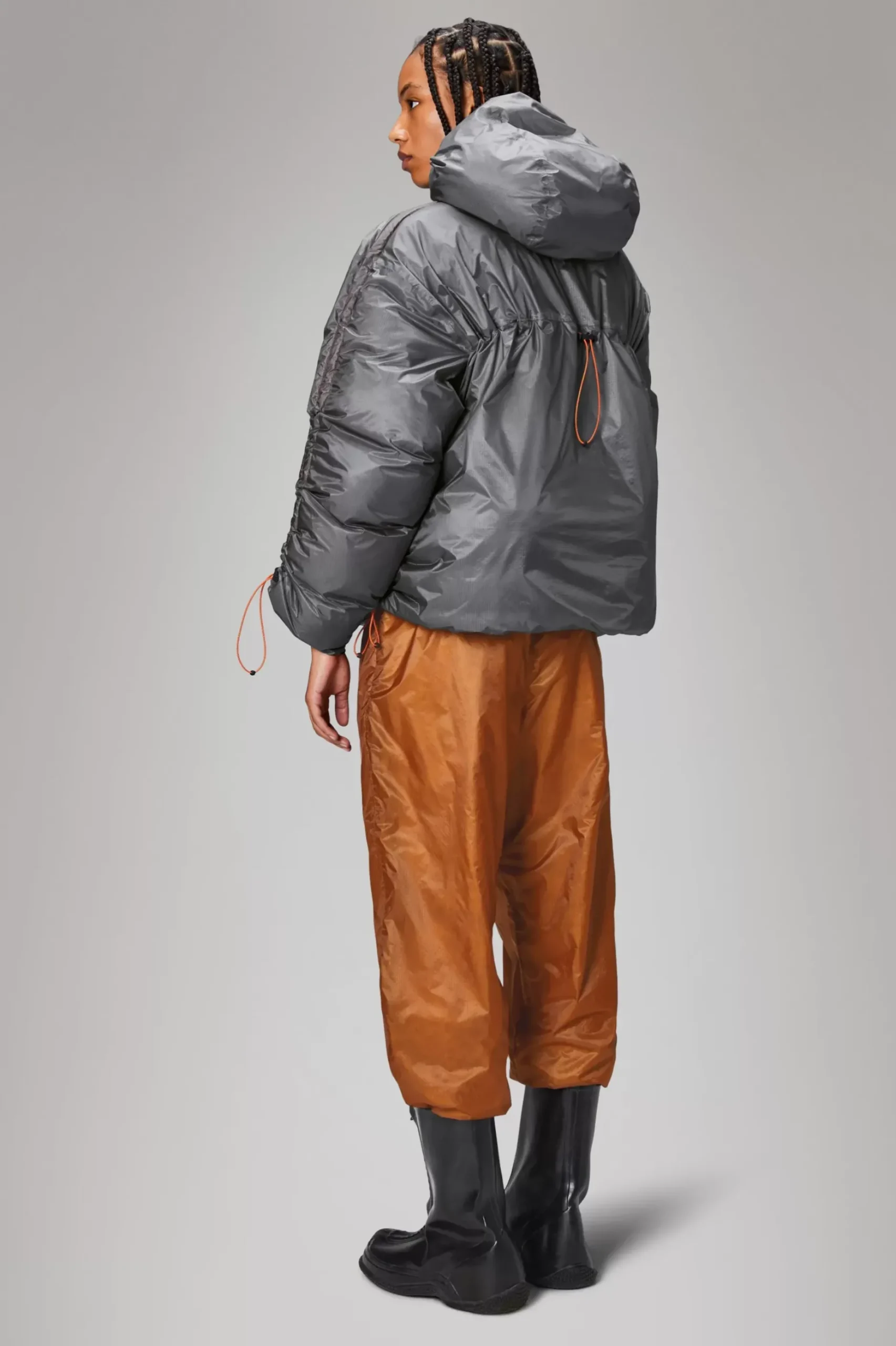Rains Puffers|Vinterjakker<Alta Longer Puffer Jacket Grey