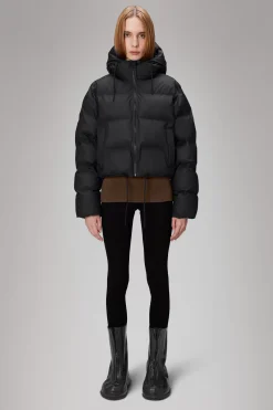 Rains Puffers|Vinterjakker<Alta Longer Puffer Jacket Black