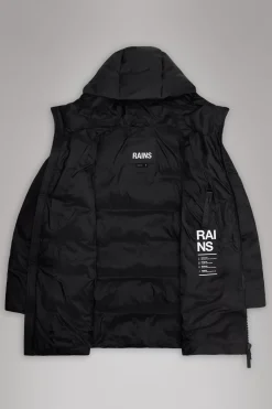 Rains Puffers|Vinterjakker<Alta Longer Puffer Jacket Black