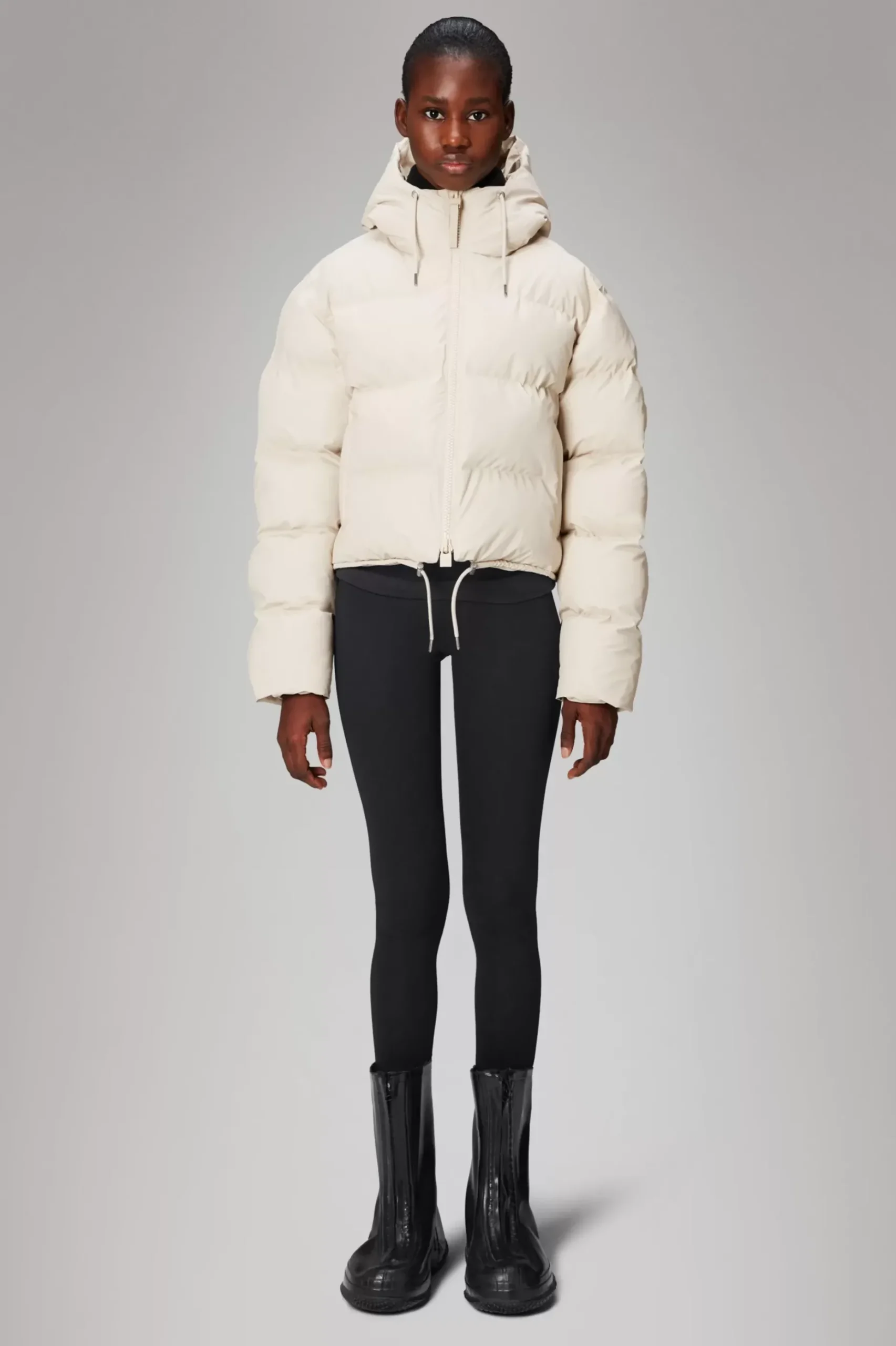 Rains Puffers|Vinterjakker<Alta Longer Puffer Jacket Dune