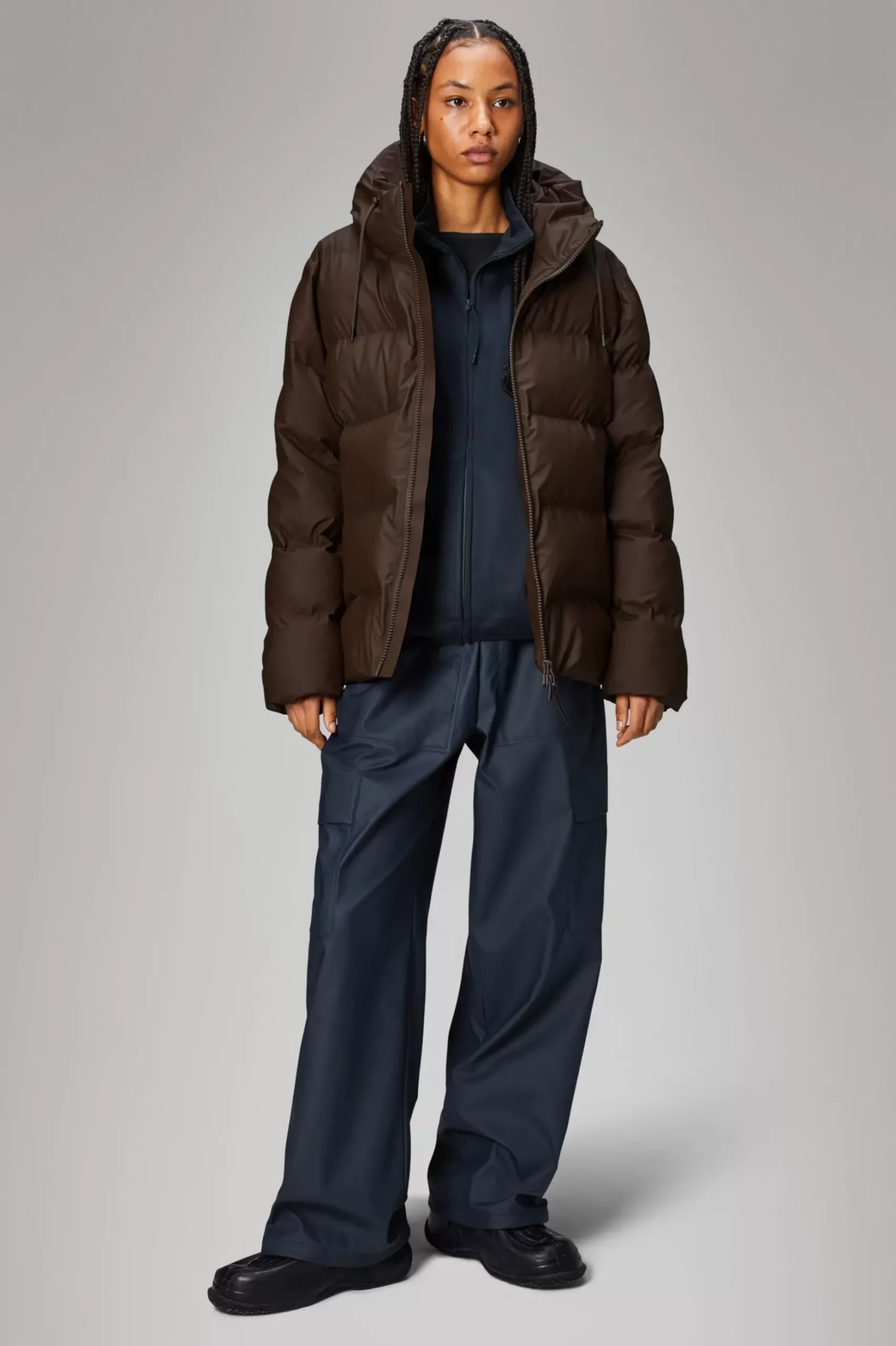Rains Puffers|Vinterjakker<Alta Longer Puffer Jacket Frame