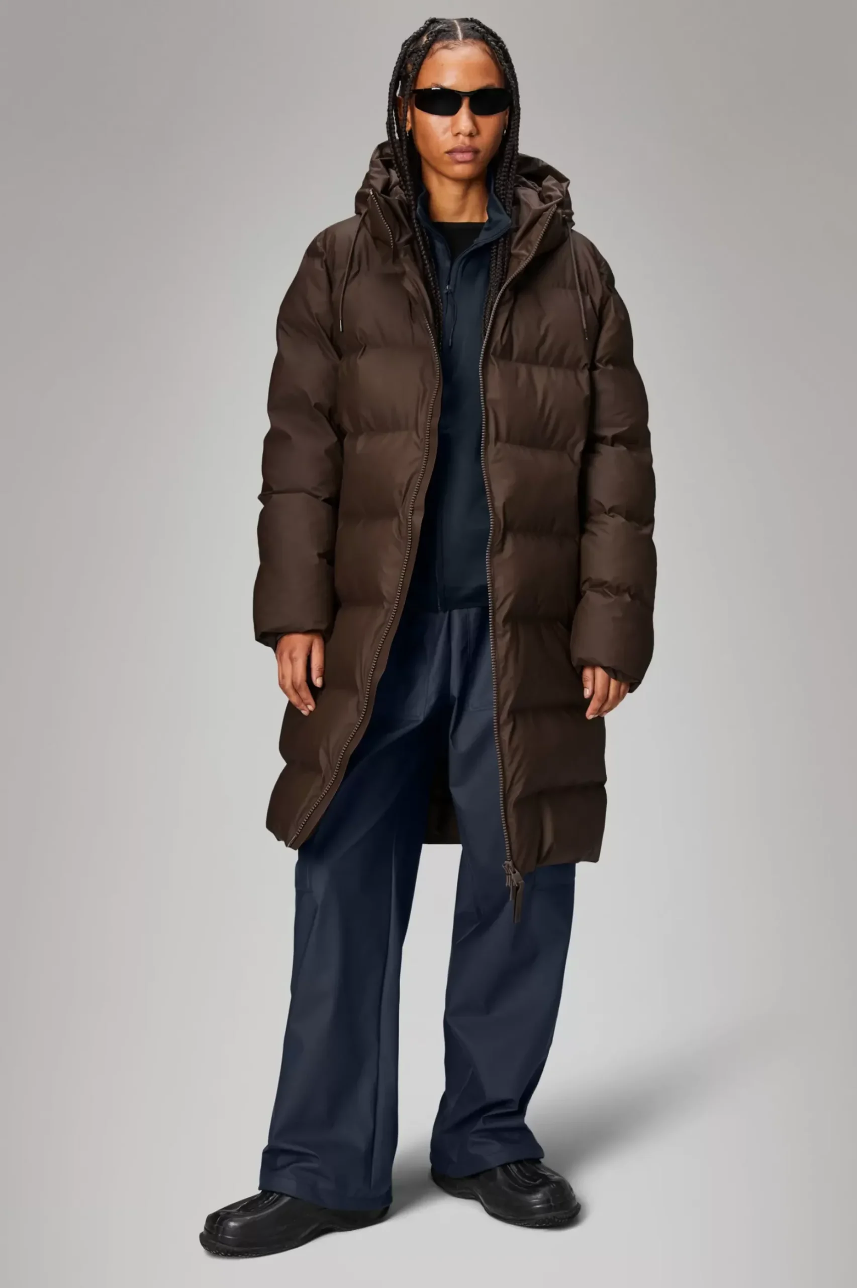 Rains Puffers|Vinterjakker<Alta Longer Puffer Jacket Frame