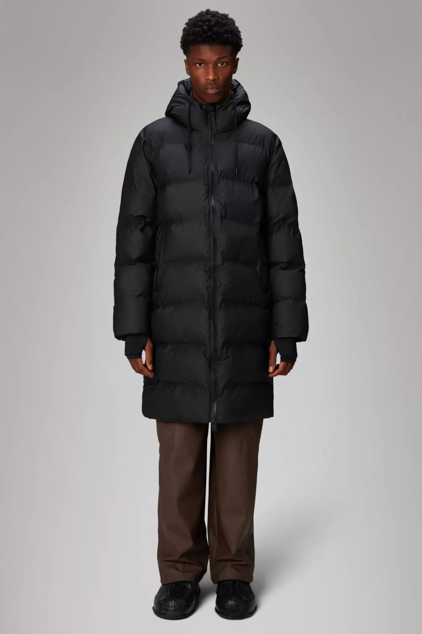 Rains Puffers|Vinterjakker<Alta Puffer Jacket Black
