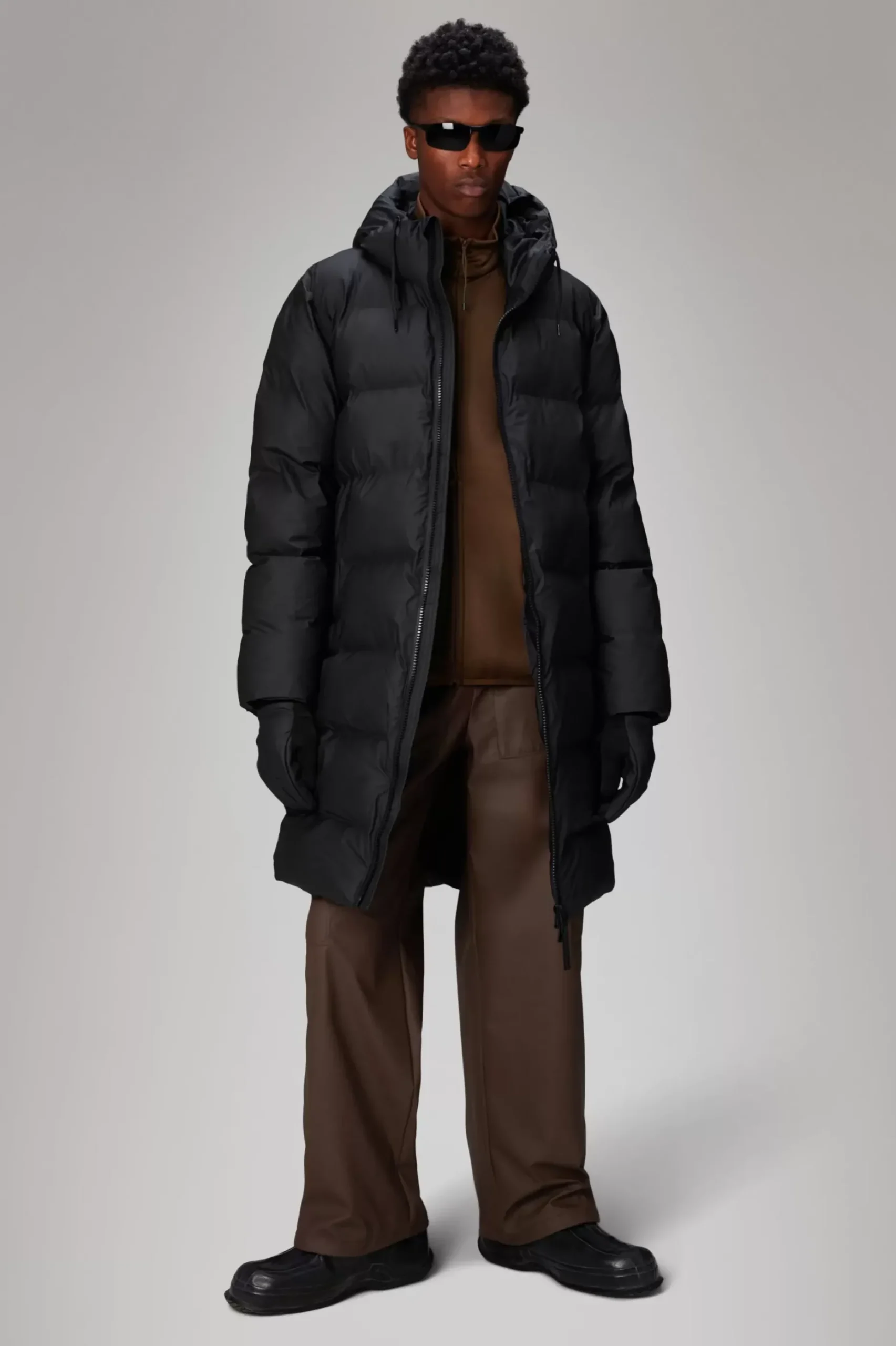 Rains Puffers|Vinterjakker<Alta Puffer Jacket Black