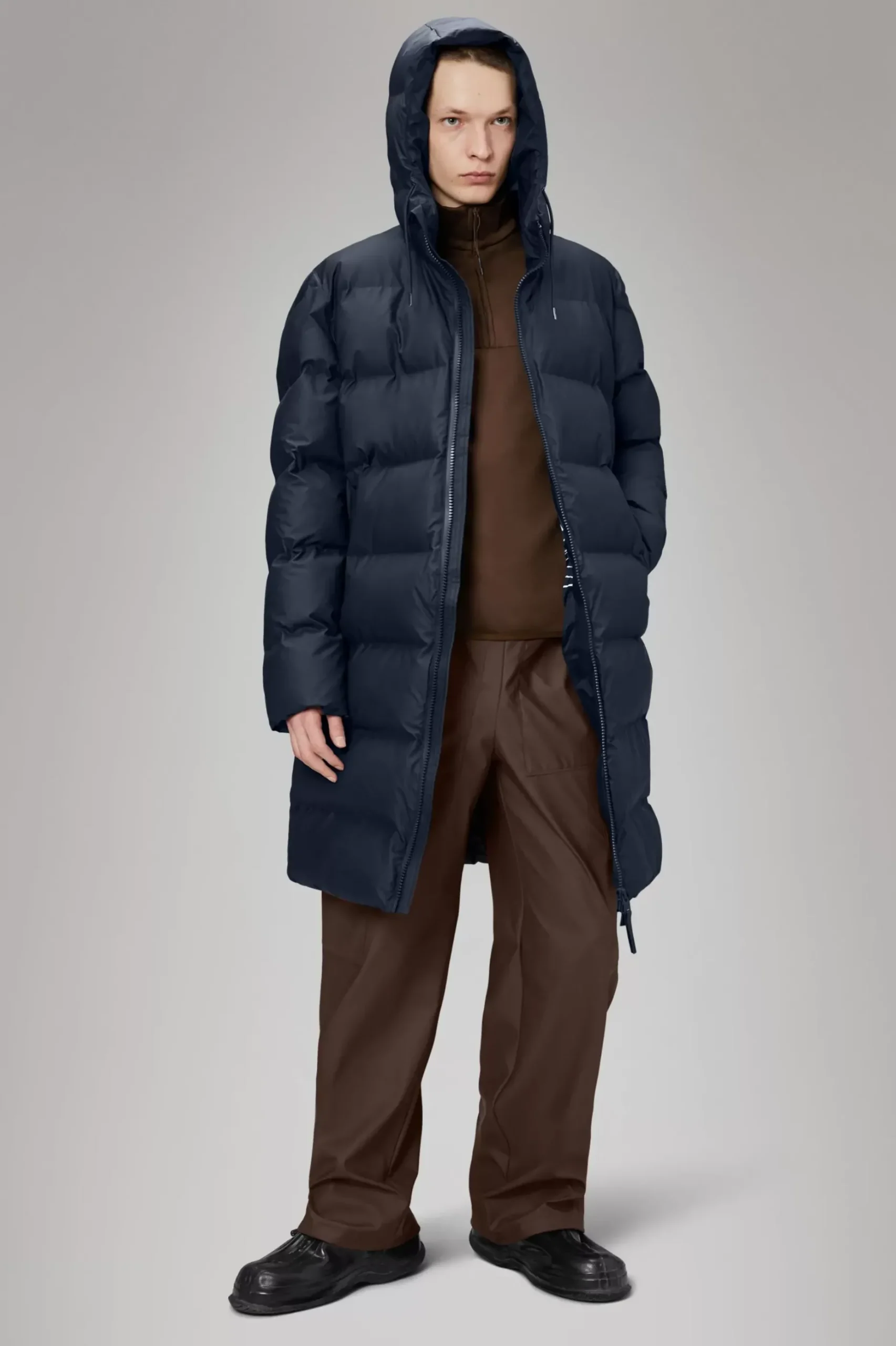 Rains Puffers|Vinterjakker<Alta Puffer Jacket Navy