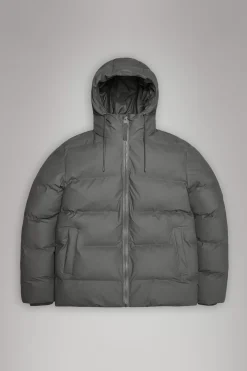 Rains Puffers|Vinterjakker<Alta Puffer Jacket Grey