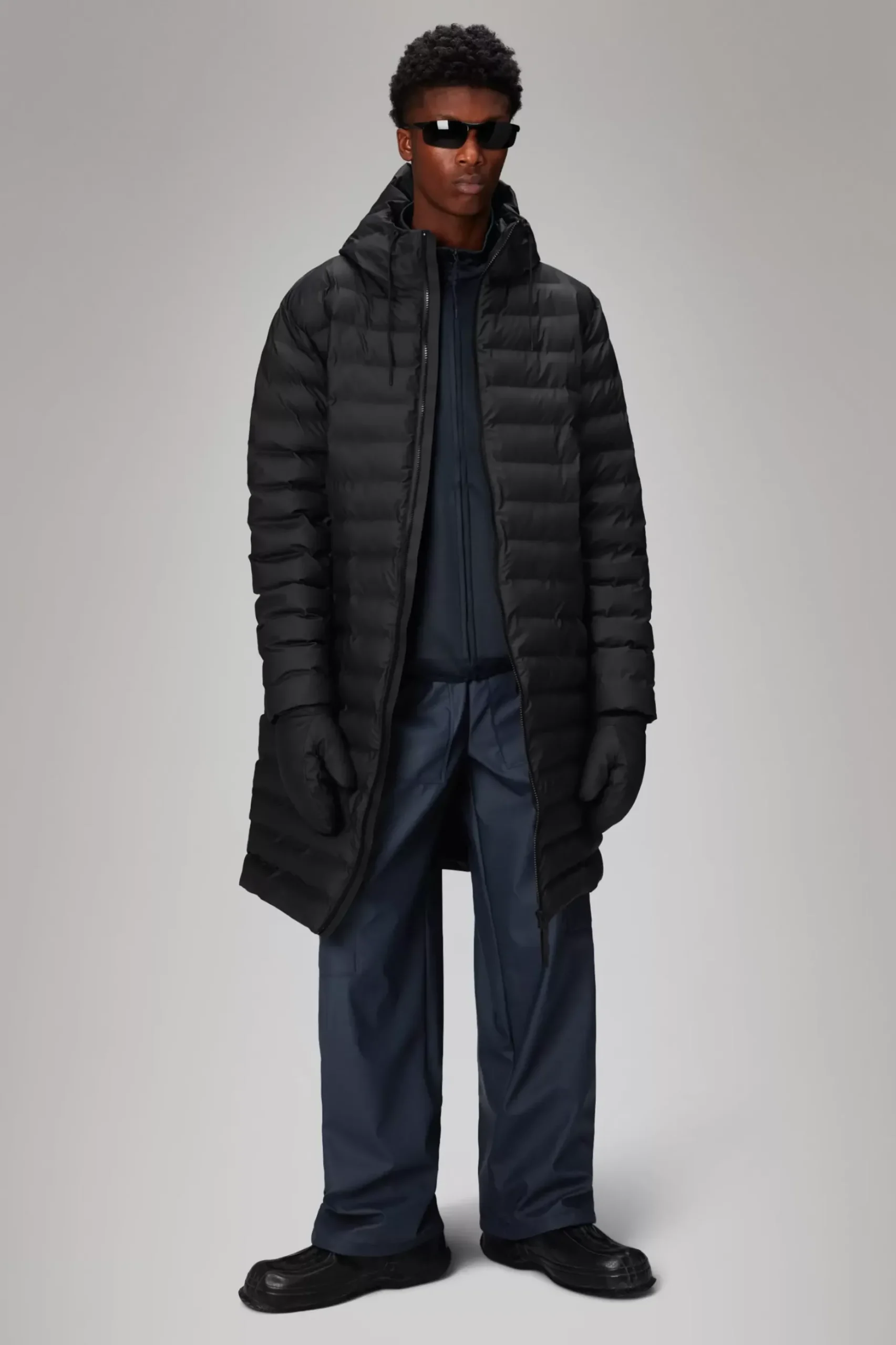 Rains Puffers|Parkajakker<Alta Puffer Jacket Black
