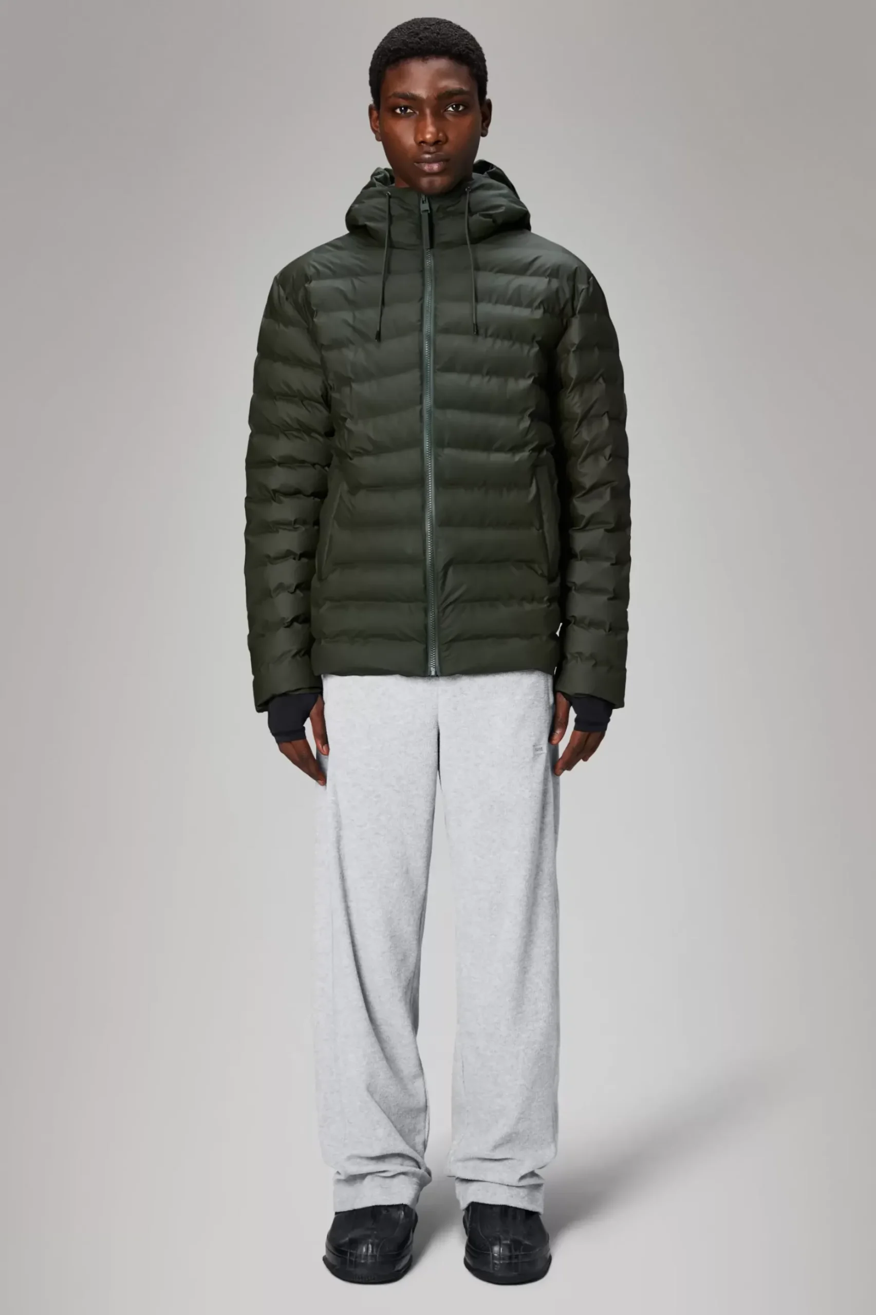 Rains Puffers|Vinterjakker<Alta Puffer Jacket Green