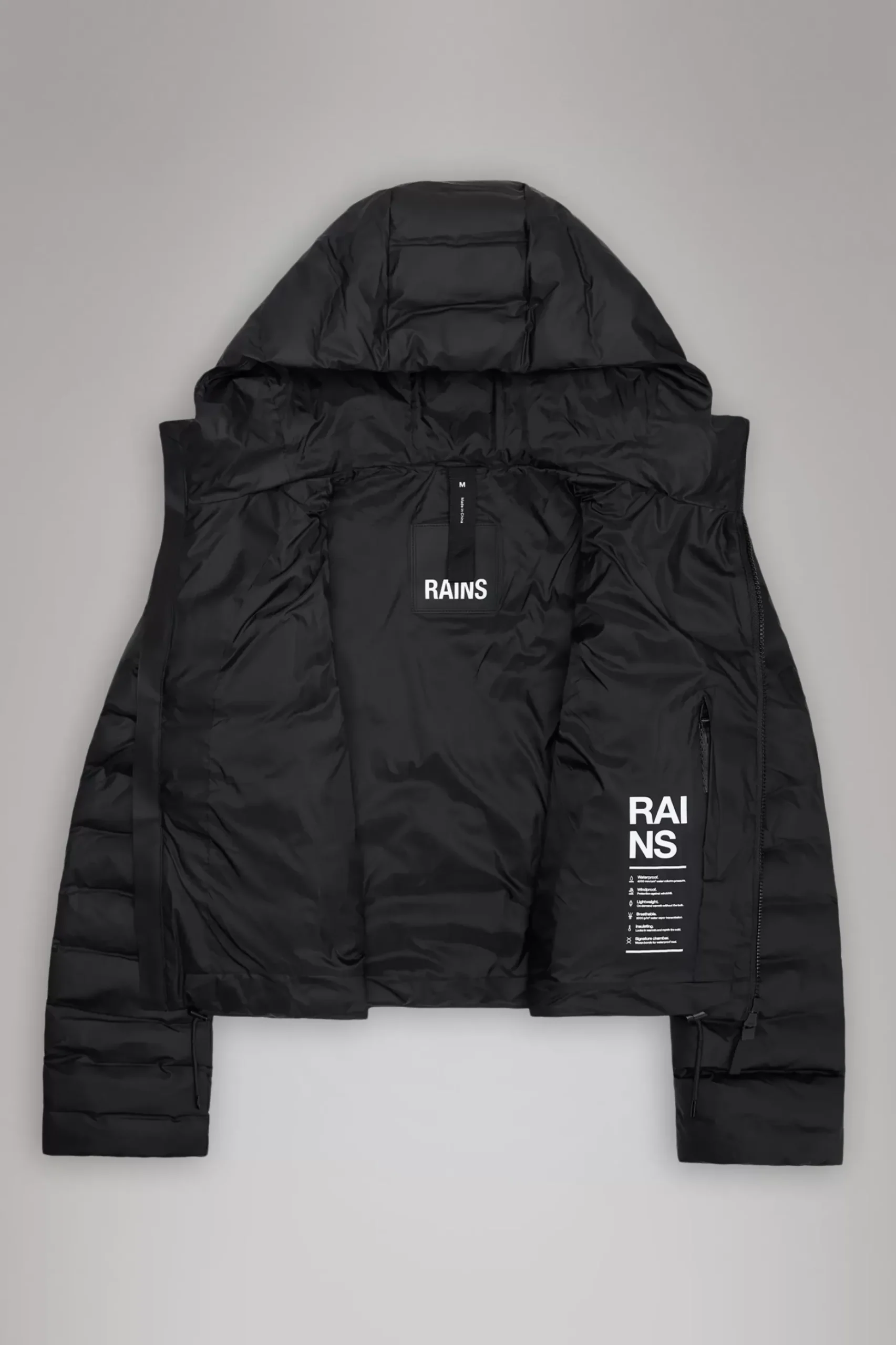 Rains Puffers|Vinterjakker<Alta Puffer Jacket Black