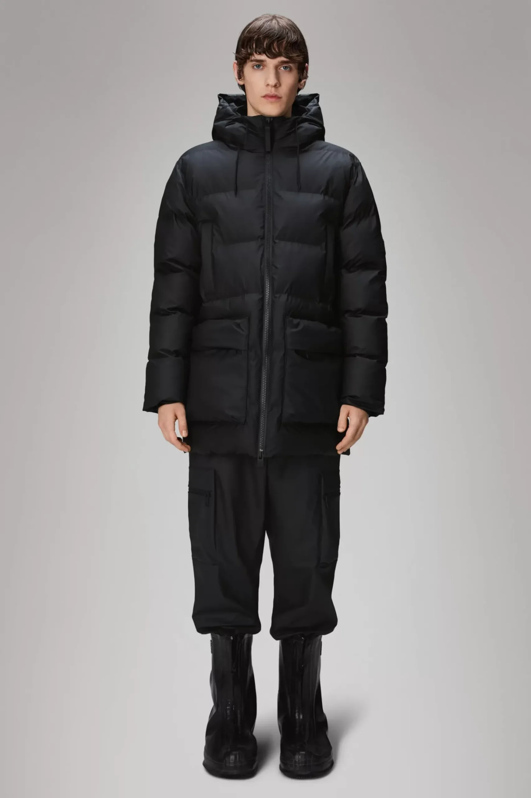 Rains Puffers|Vinterjakker<Alta Puffer Jacket Black