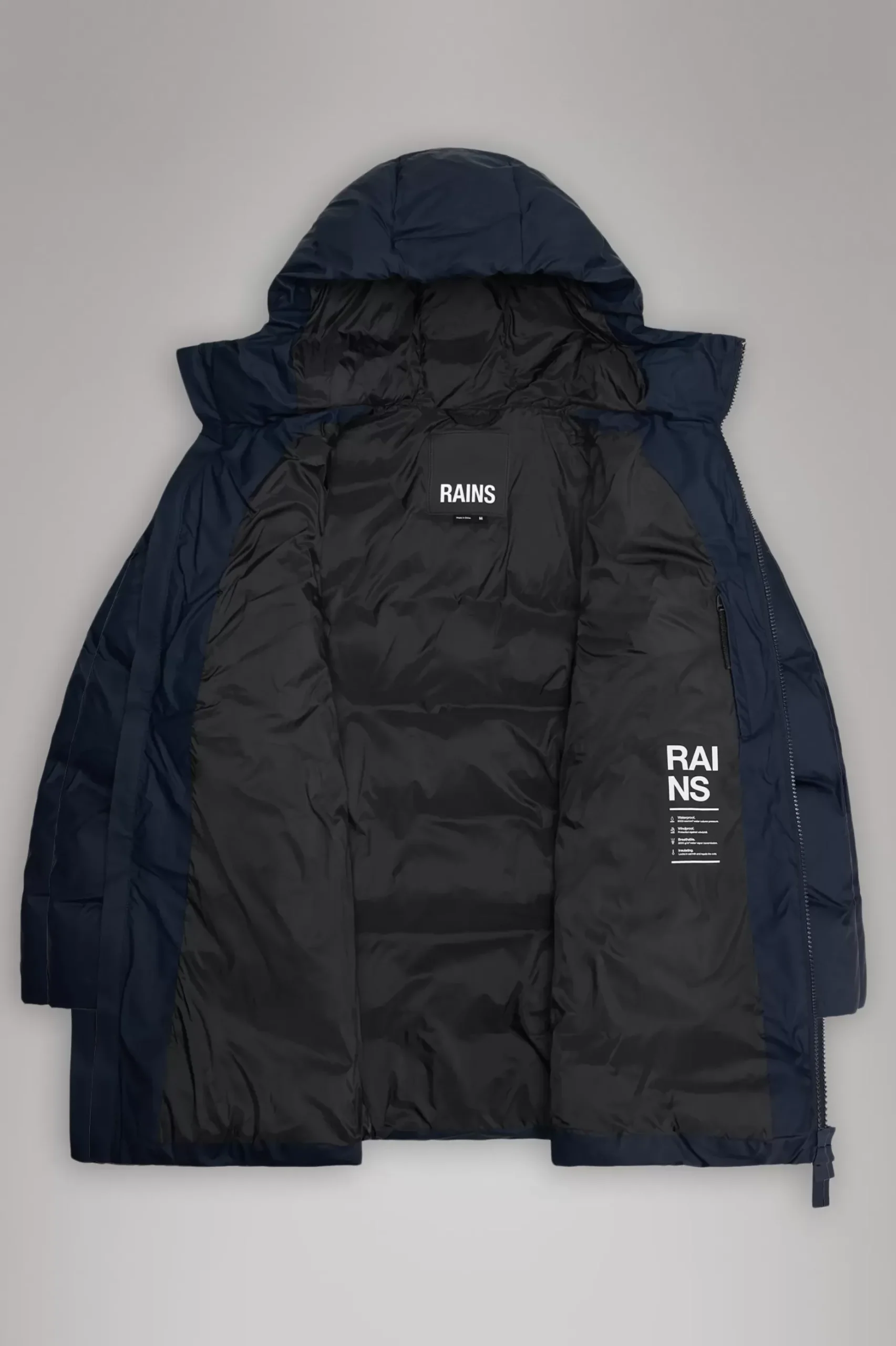 Rains Puffers|Vinterjakker<Alta Puffer Jacket Black