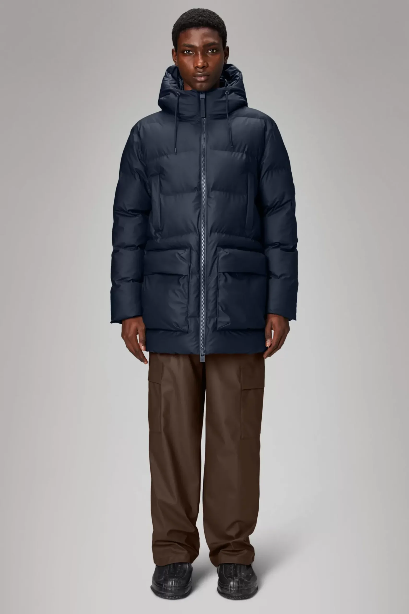 Rains Puffers|Vinterjakker<Alta Puffer Jacket Navy