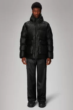 Rains Puffers|Vinterjakker<Alta Puffer Jacket BlackGrain
