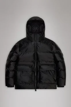 Rains Puffers|Vinterjakker<Alta Puffer Jacket BlackGrain
