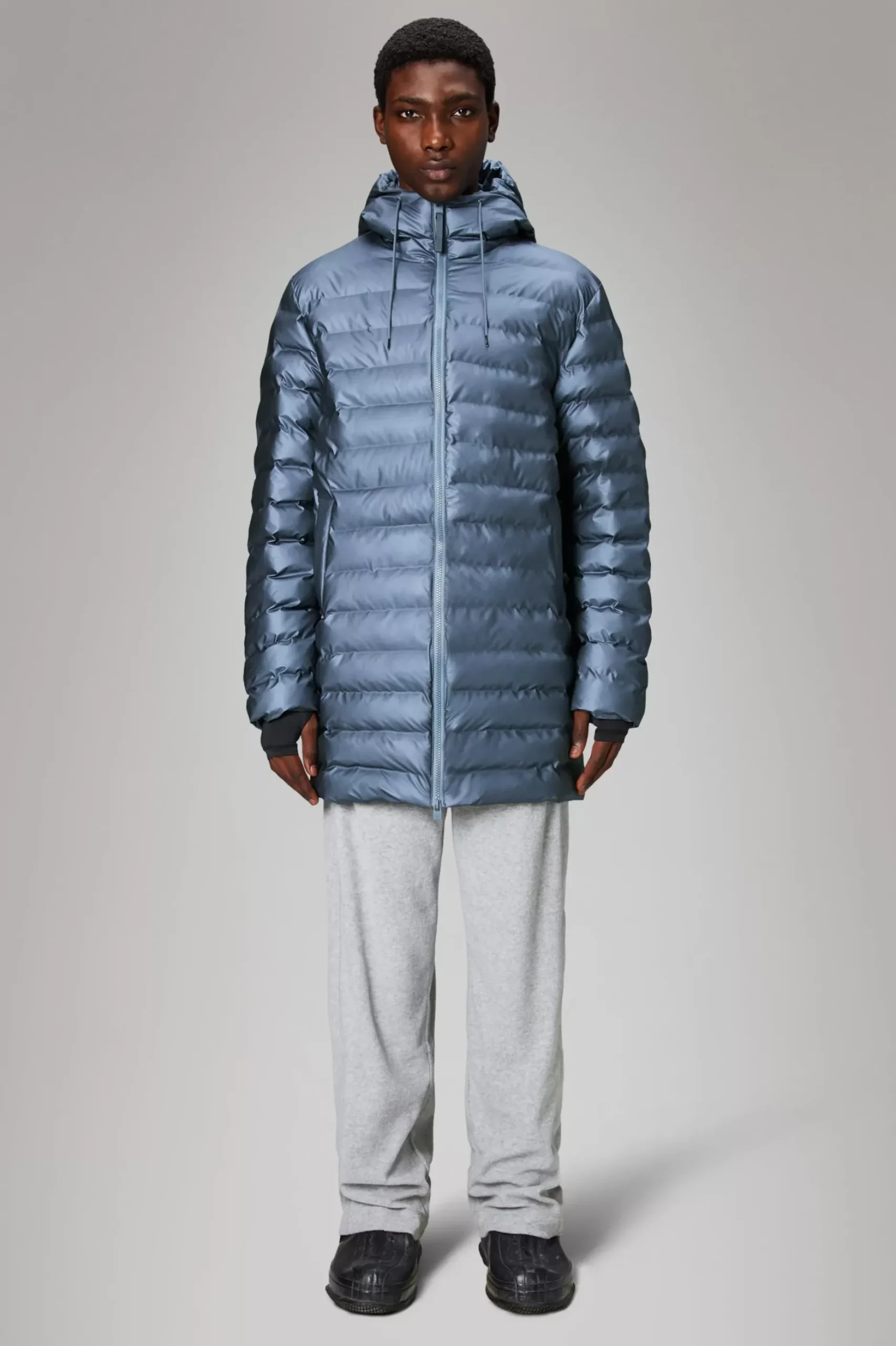 Rains Puffers|Parkajakker<Alta Puffer Jacket Bay