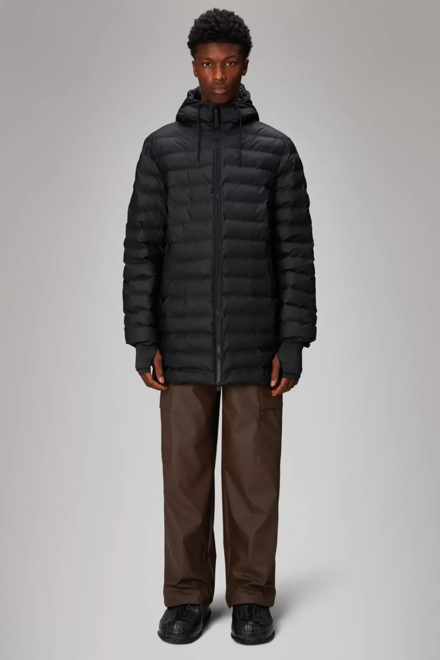 Rains Puffers|Parkajakker<Alta Puffer Jacket Black