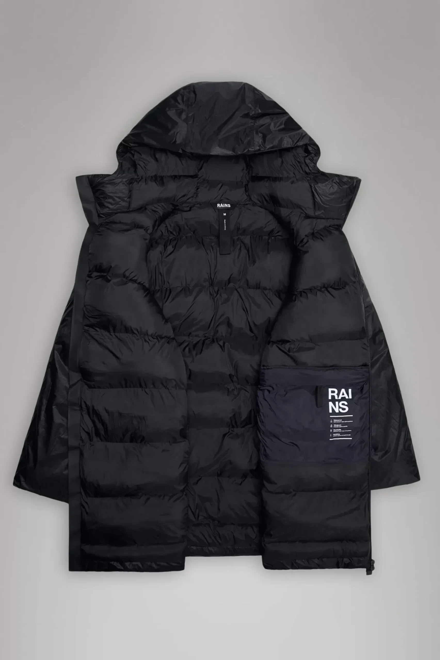 Rains Puffers|Vinterjakker<Alta Puffer Jacket Black