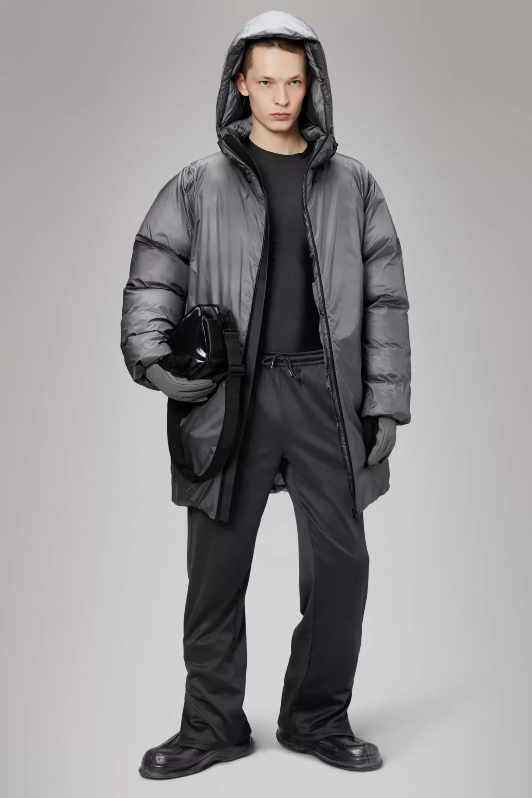 Rains Puffers|Vinterjakker<Alta Puffer Jacket Grey