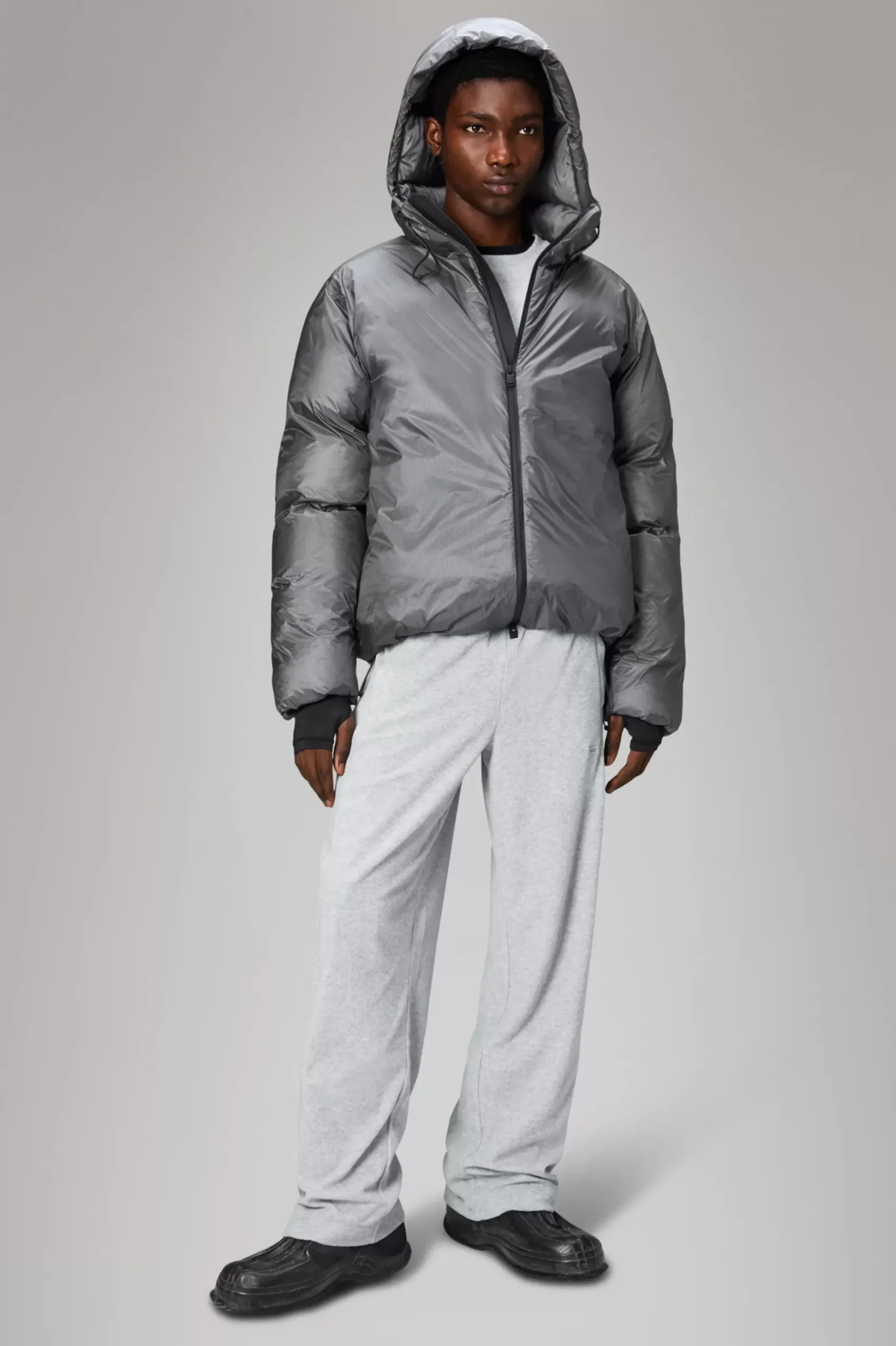 Rains Puffers|Vinterjakker<Alta Puffer Jacket Grey