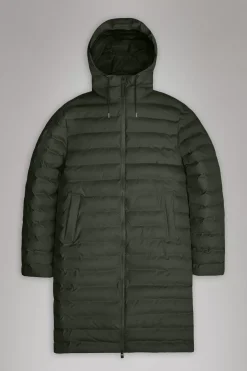 Rains Puffers|Parkajakker<Alta Puffer Jacket Green