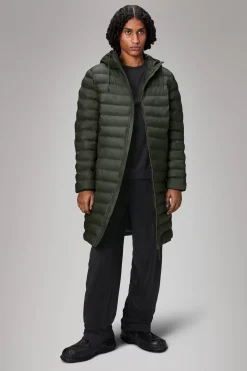 Rains Puffers|Parkajakker<Alta Puffer Jacket Green