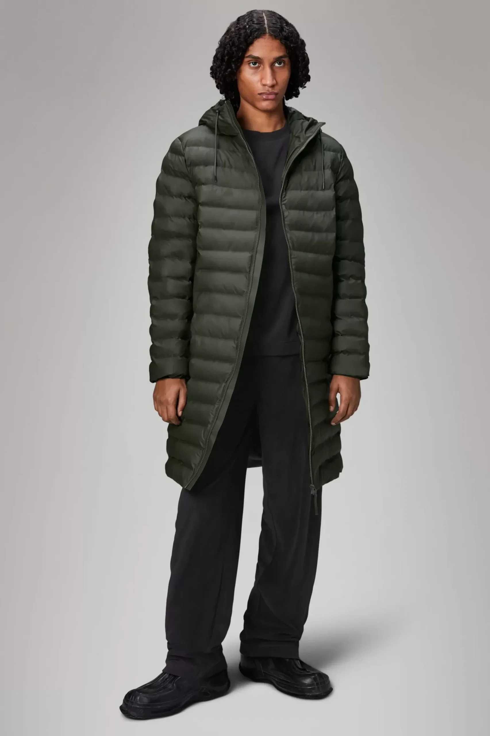 Rains Puffers|Parkajakker<Alta Puffer Jacket Green